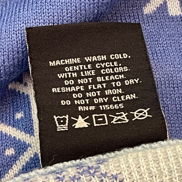 Elf Narwhal BYE BUDDY I HOPE YOU FIND YOUR DAD Ugly Christmas Sweater Size L - Picture 5 of 5